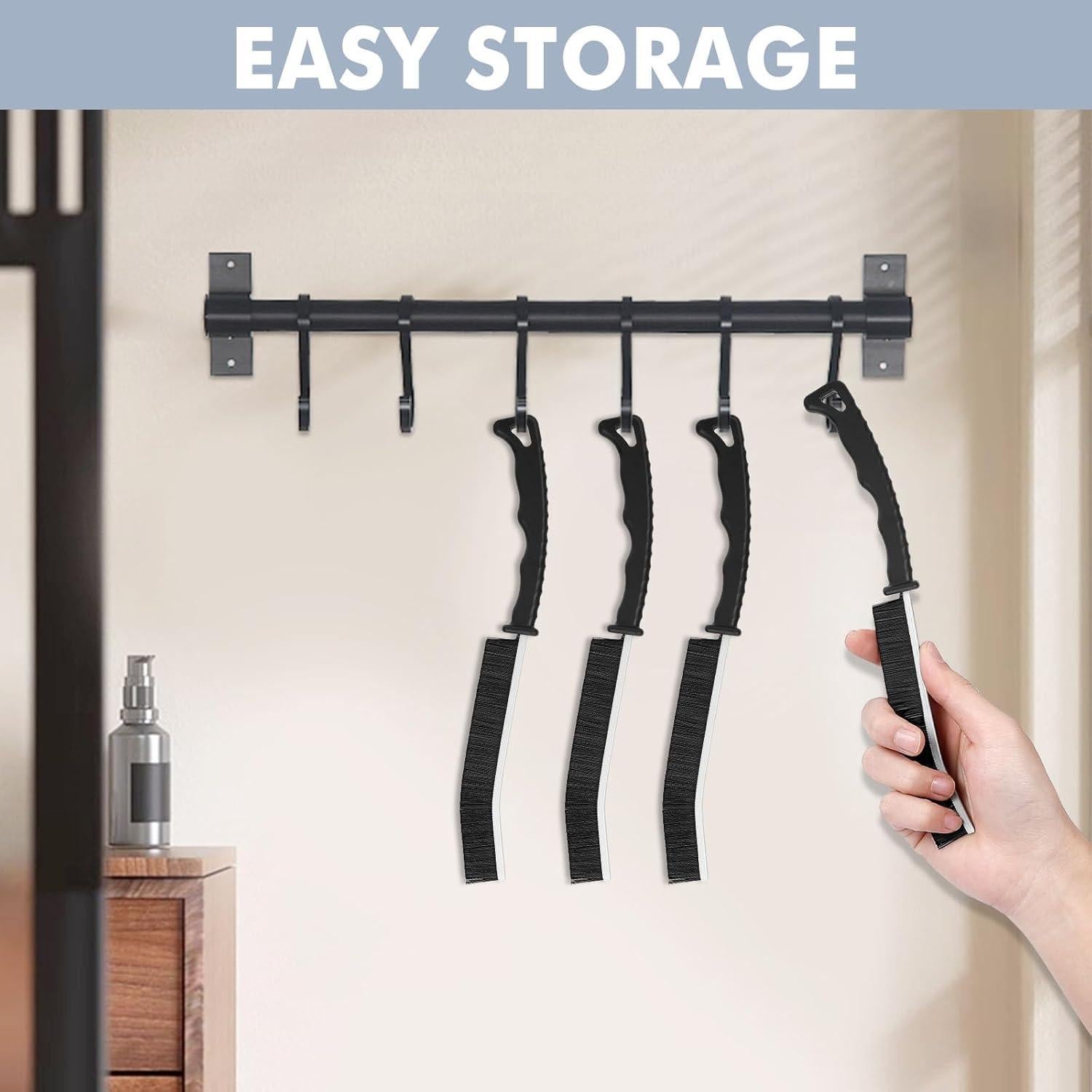 Cepillo Limpiador de Juntas smcca - 1 Cuenta, Plástico, Ergonómico