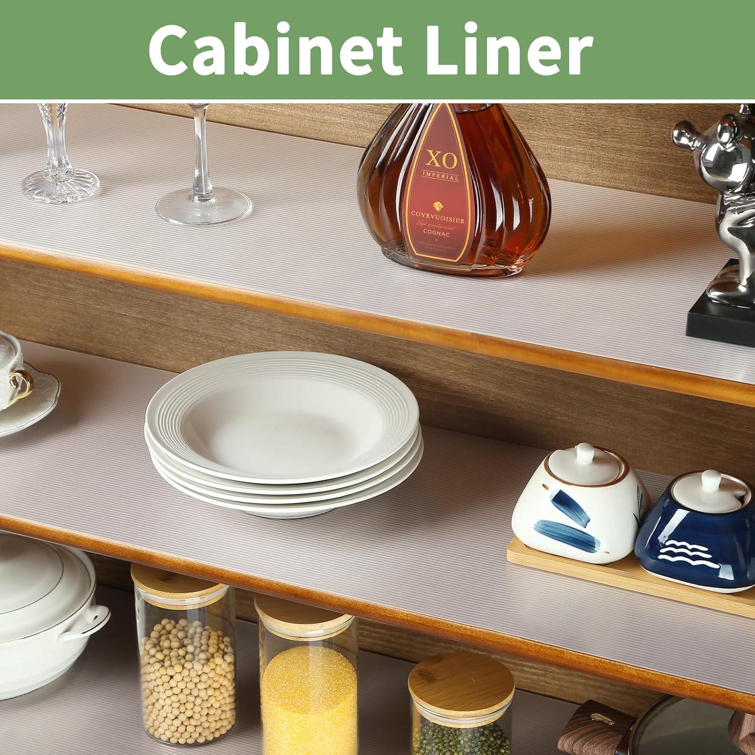 Forro de Estantería Wohomuke 28 cm x 6 m Antideslizante EVA