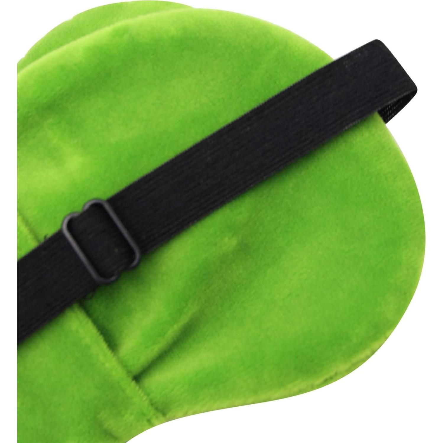 Máscara de Sueño RARITYUS Rana Suave Ajustable para Todos