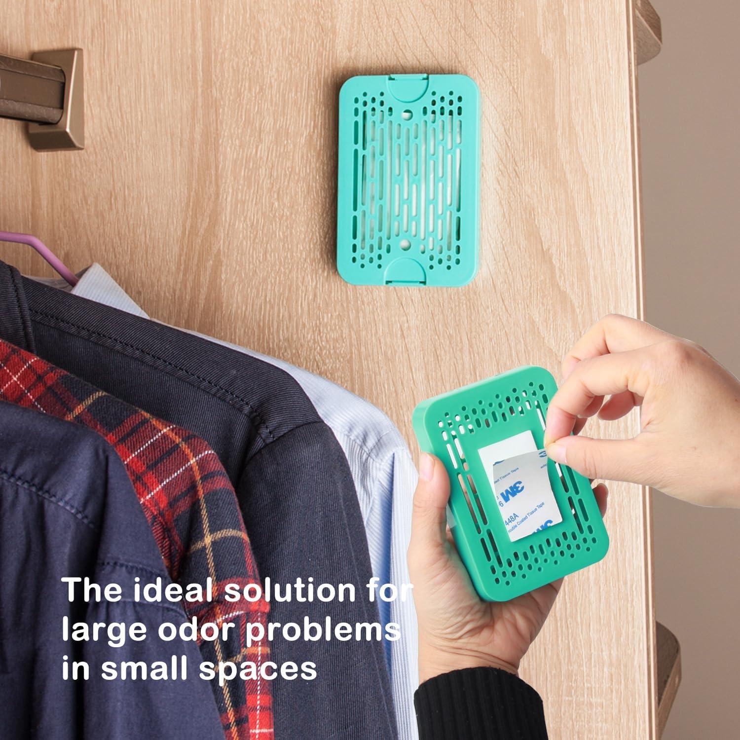 2 Estuches de Pod Desodorante Wo Yuan con 6 Recargas Lavanda