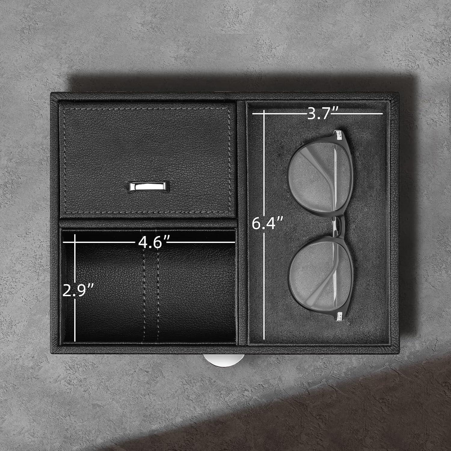 Winder de Reloj Automático Vlando Doble con Bandeja Organizadora