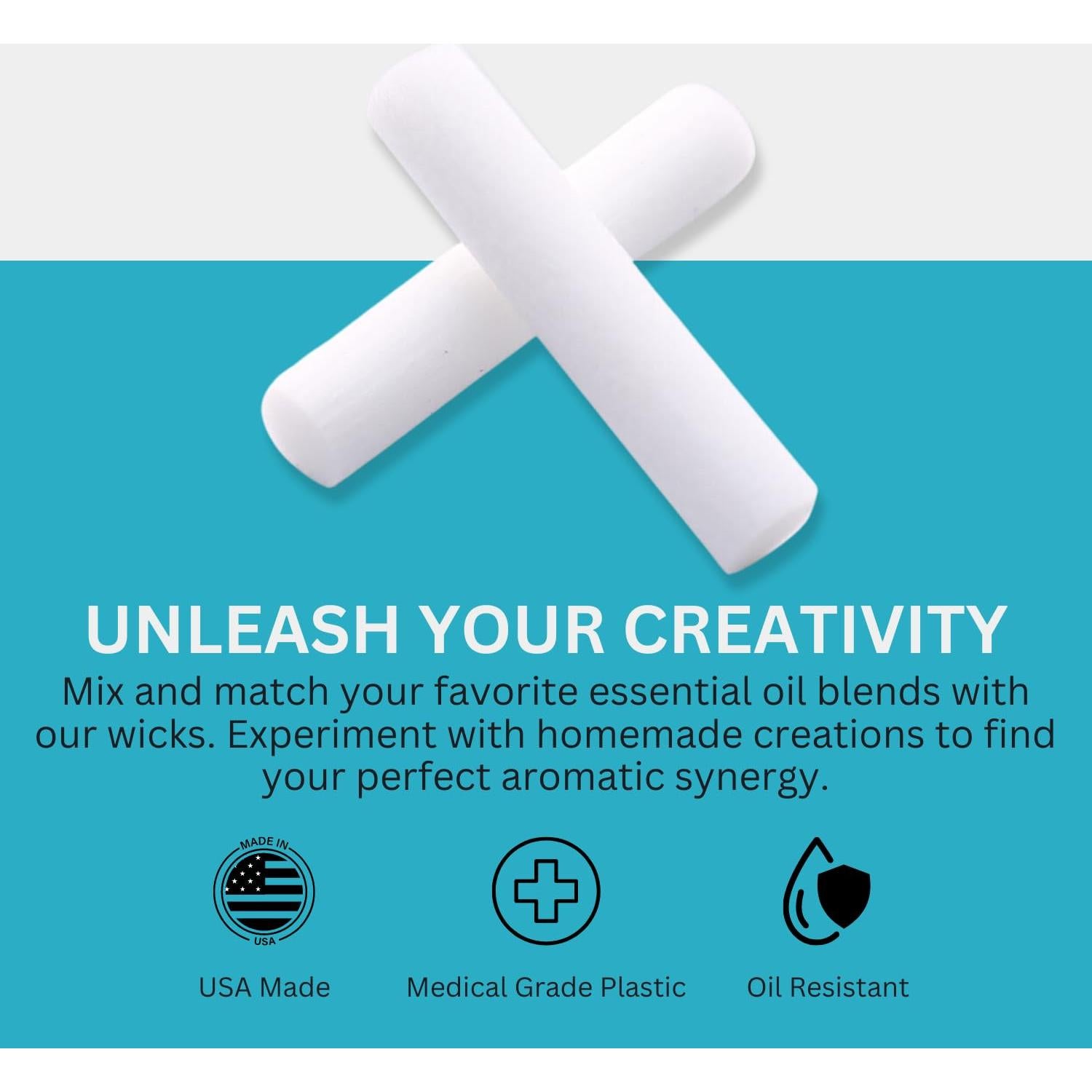 Recargas de Inhalador de Aceite Esencial Esenciales Salvajes 12 Piezas