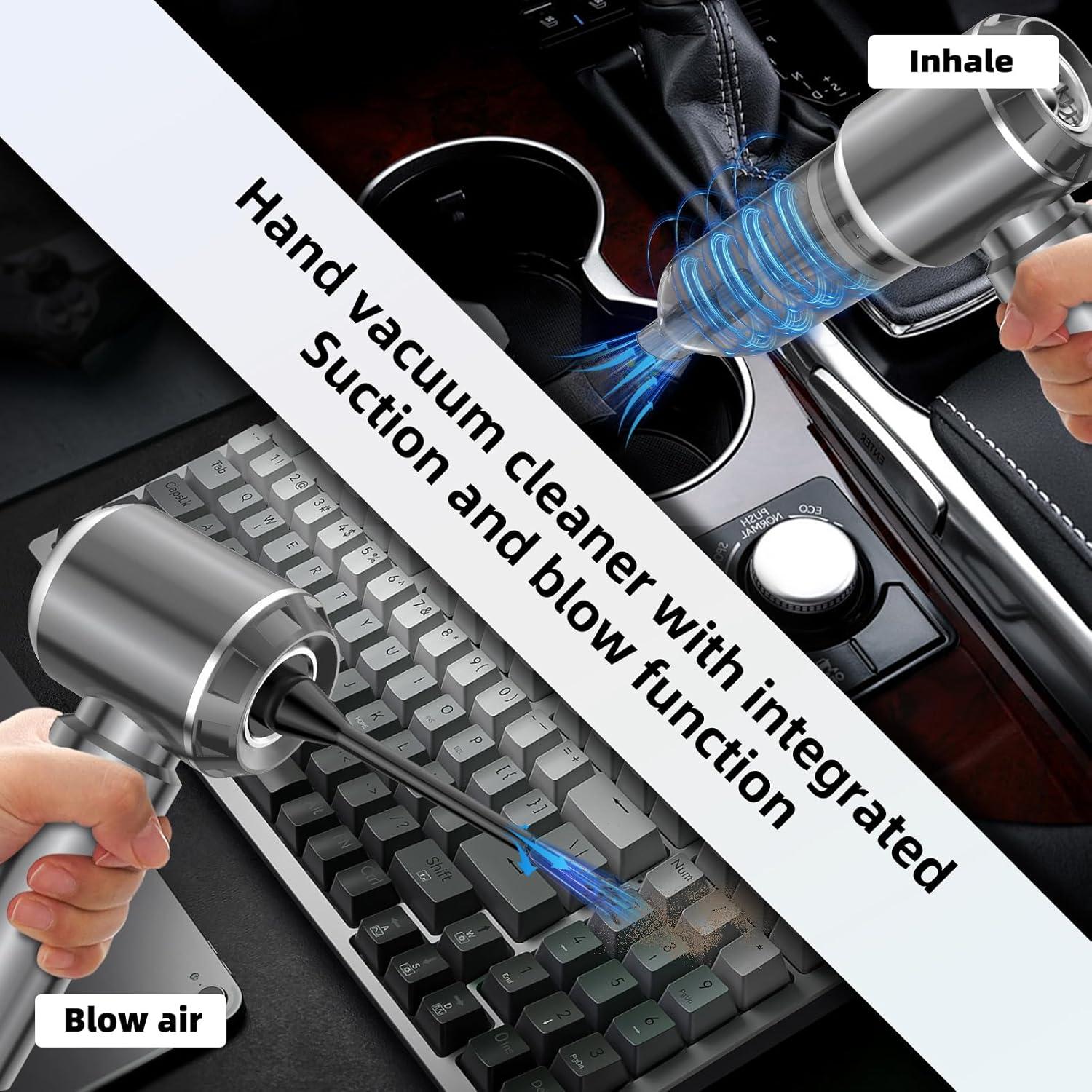 Aspiradora de Mano Inalámbrica NVKHG ST-6653Plus 28000Pa