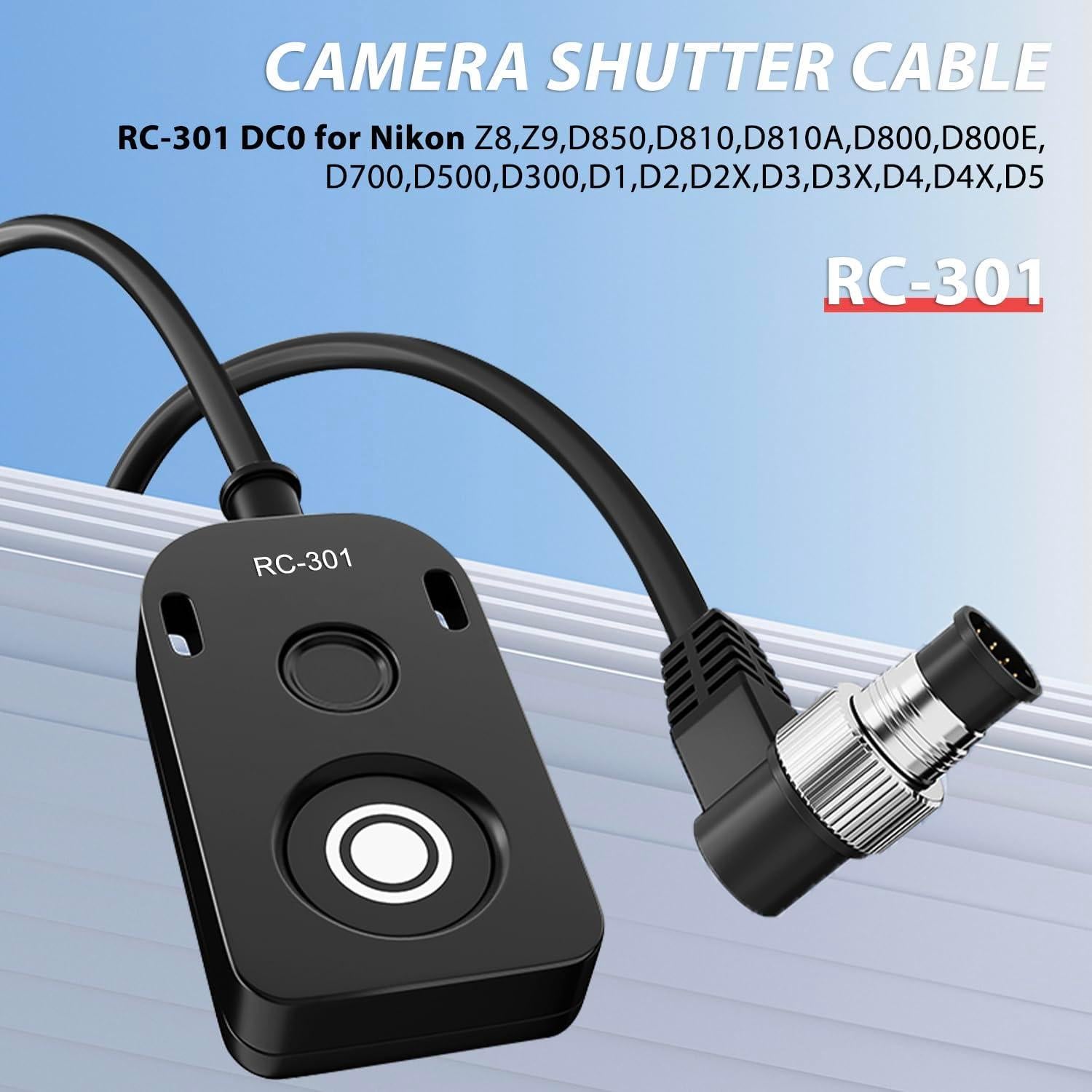 Control Remoto de Obturador Nikon RC301-DC0 30cm Cable