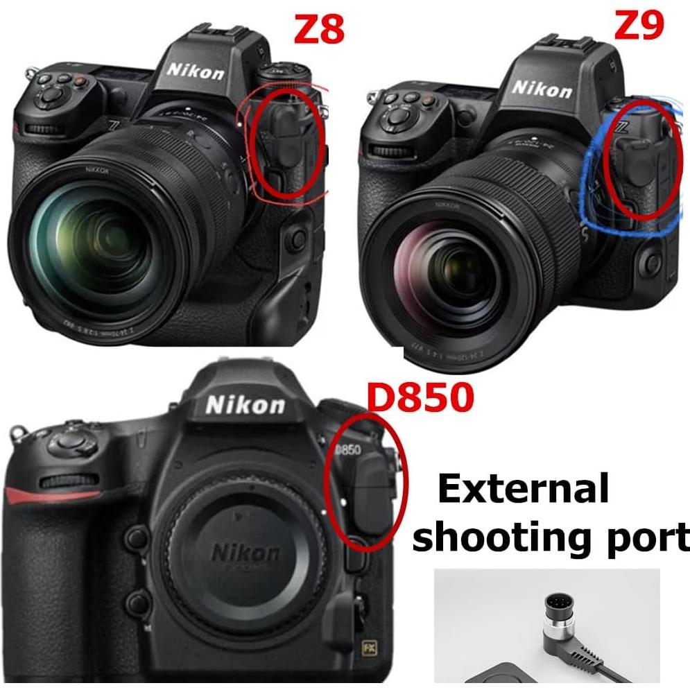 Control Remoto de Obturador Nikon RC301-DC0 30cm Cable