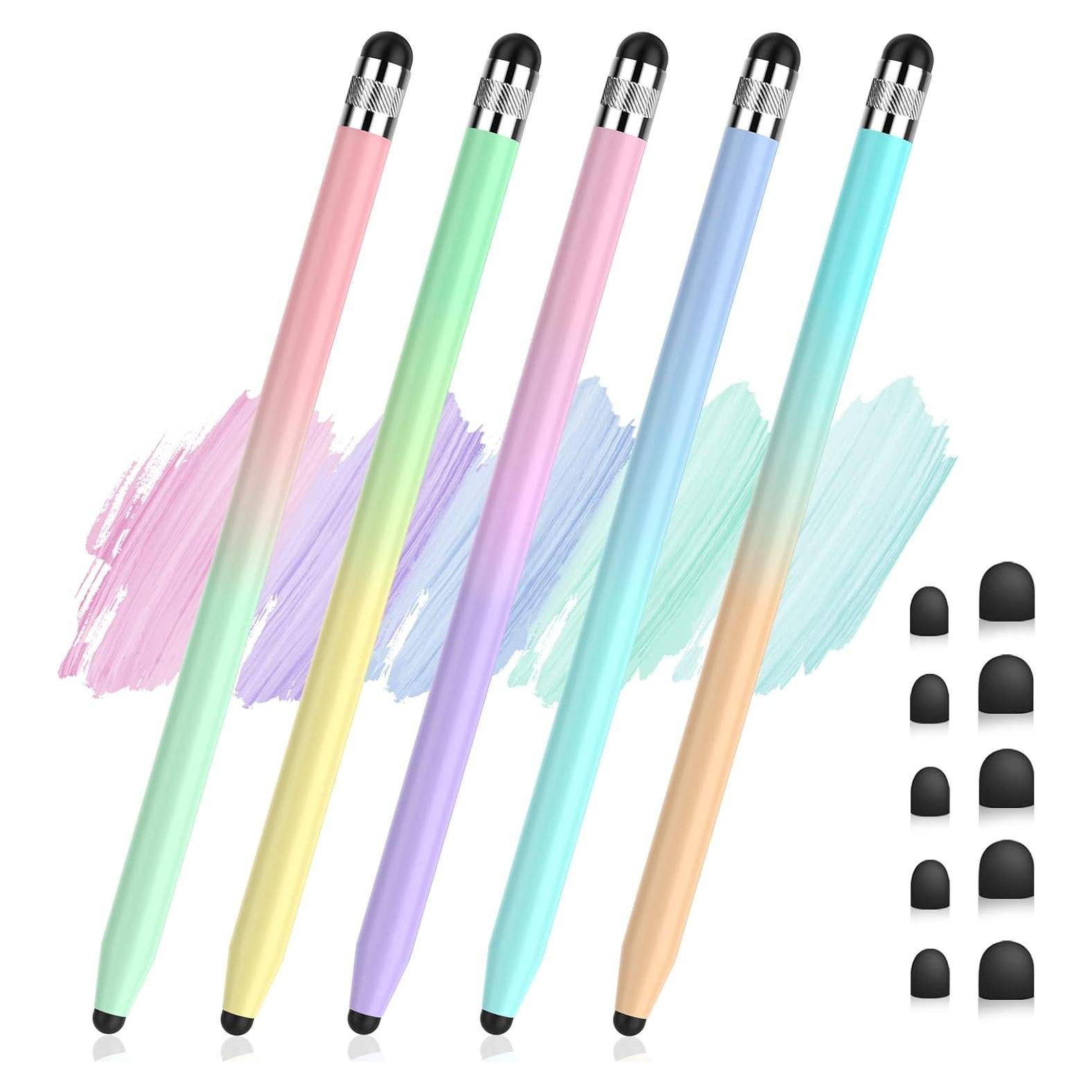 5 Plumas Stylus 2 en 1 STYLUSHOME para Pantallas Táctiles