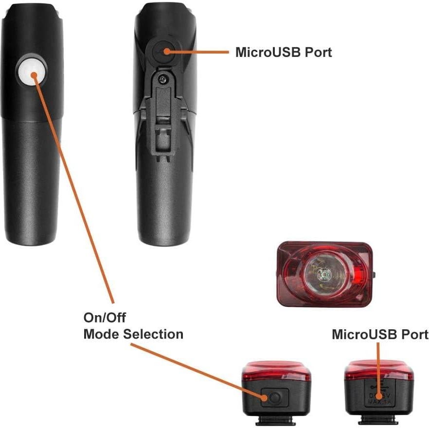 Luces para Bicicleta BV-L-CHROMIUM1000, Faro 1000 Lúmenes