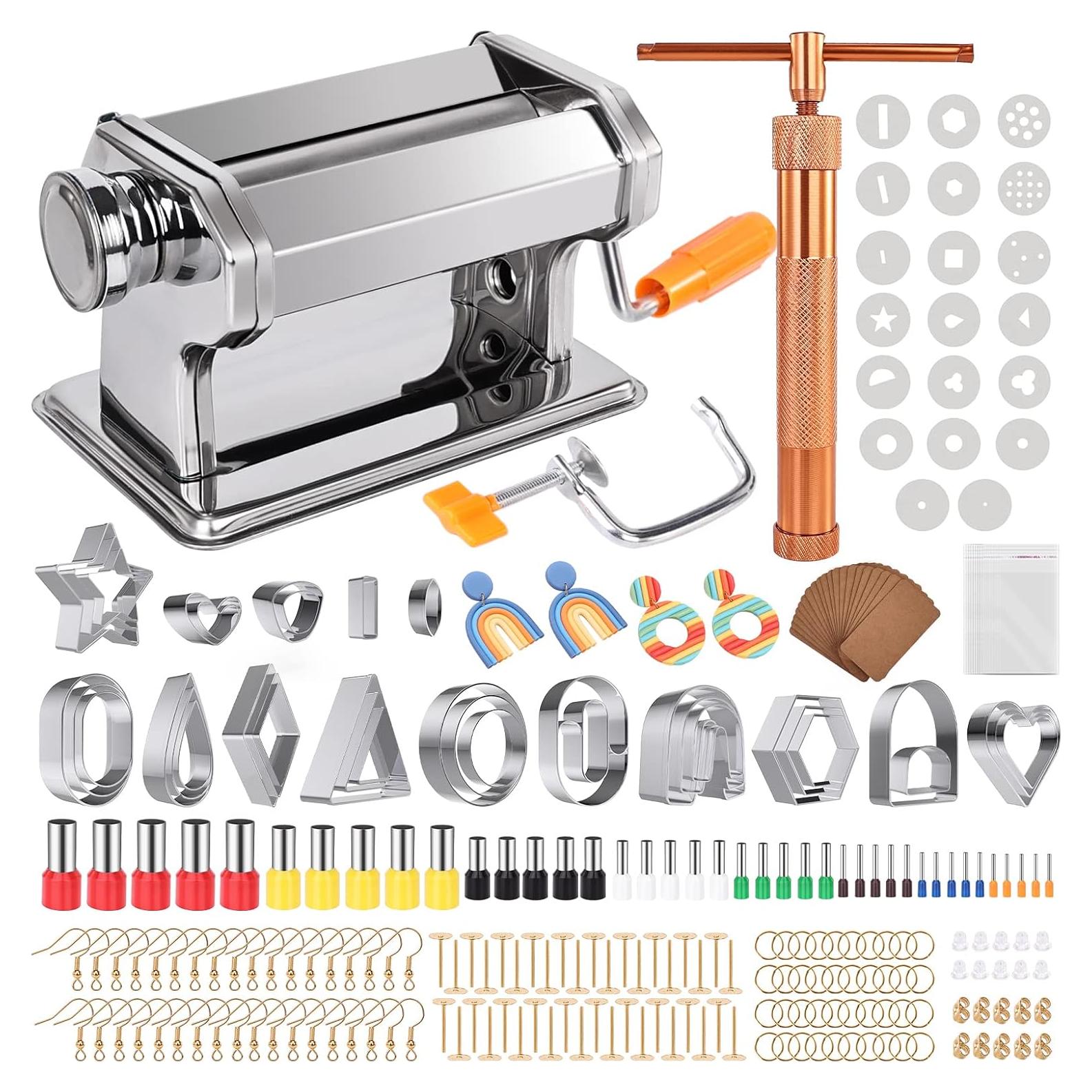 Yofuly Máquina de Prensa de Arcilla Polimérica con Cortadores