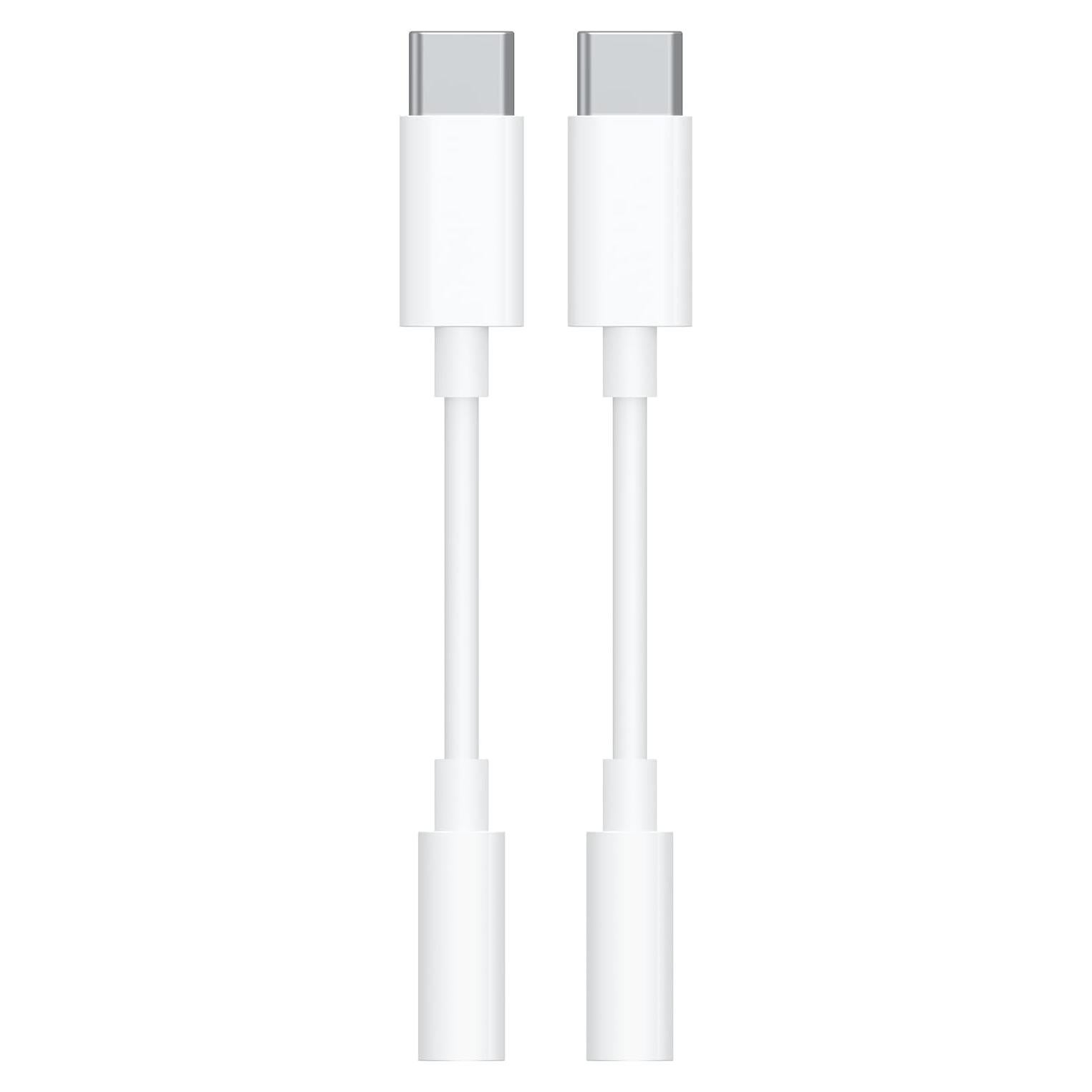 Adaptador de Auriculares USB-C a 3.5mm - Paquete de 2 - Phoie