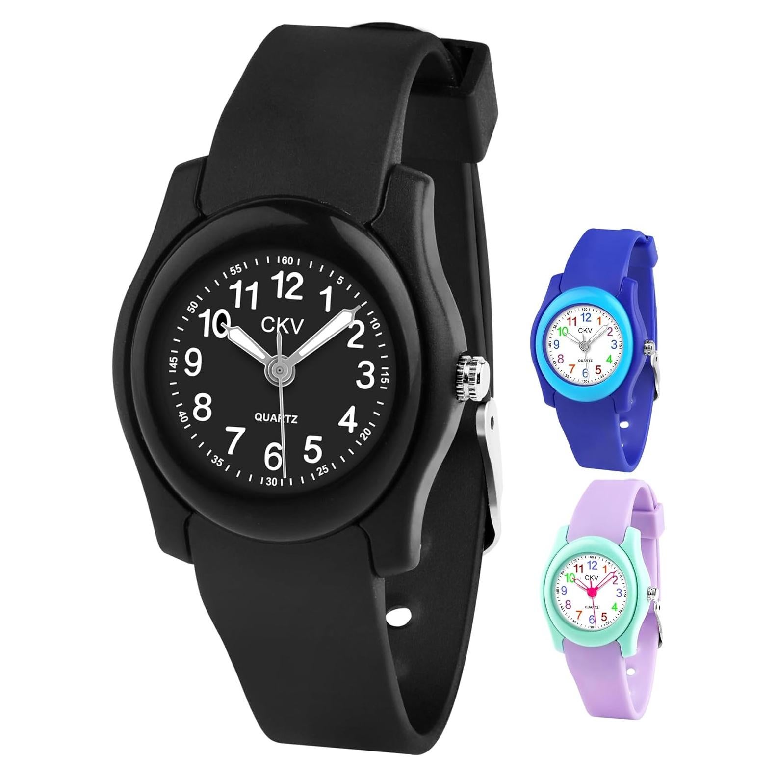 Reloj Infantil CKV Analógico 1.18" Impermeable para Niños