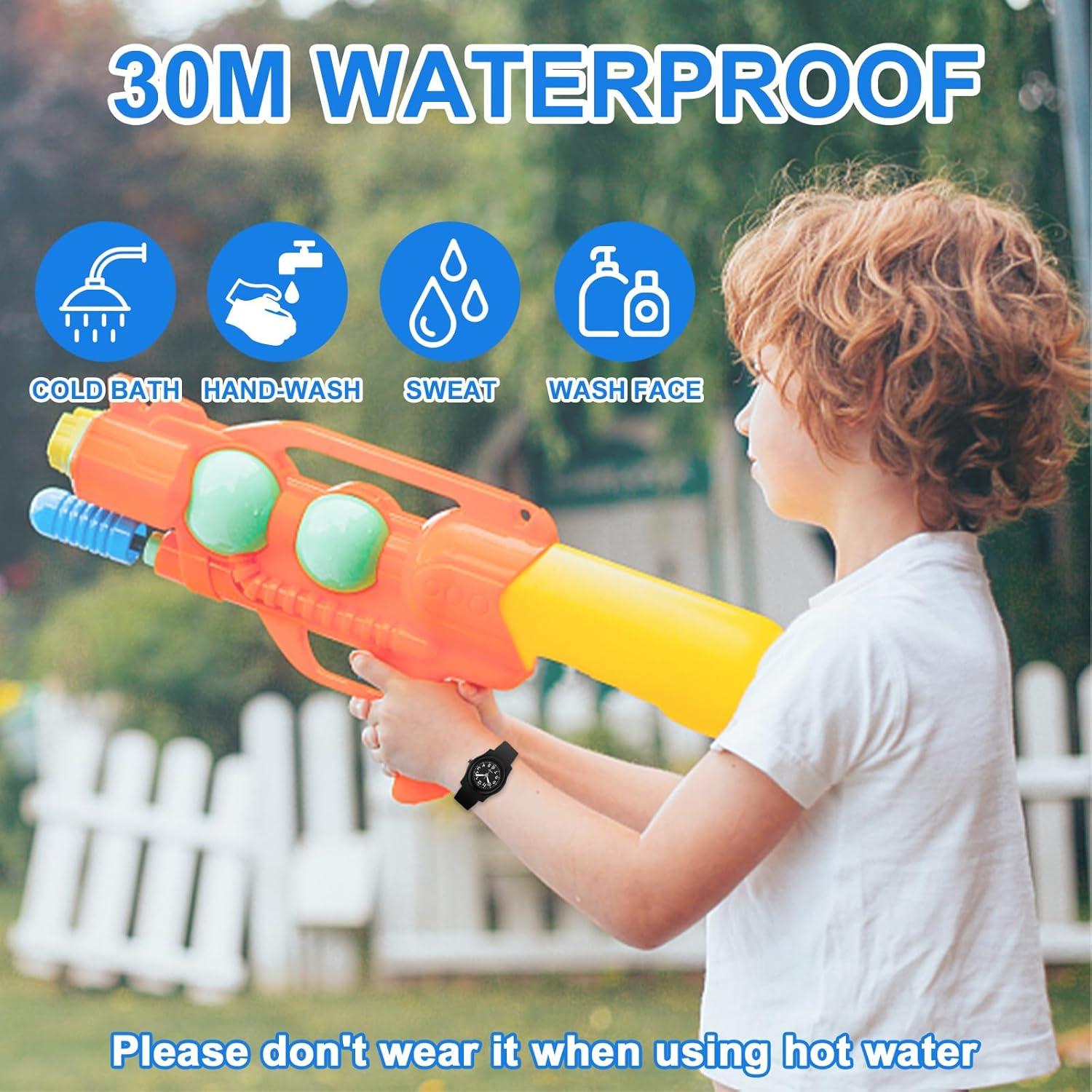 Reloj Infantil CKV Analógico 1.18" Impermeable para Niños