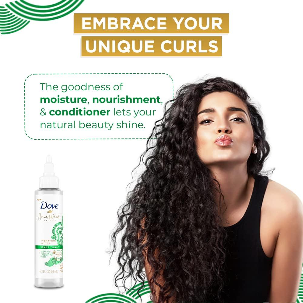 Dove Tónico Hidratante Sin Enjuague para Cuero Cabelludo 90.7 g x2