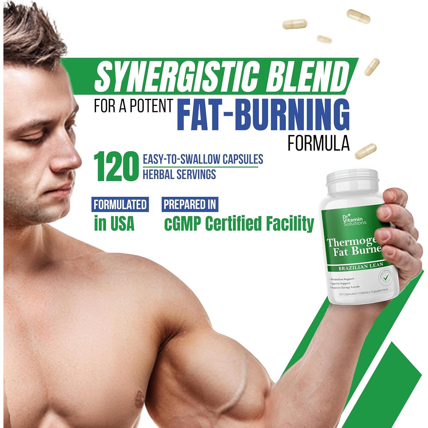 Quemador de Grasa Termogénico Dr Vitamina - 2 Cápsulas