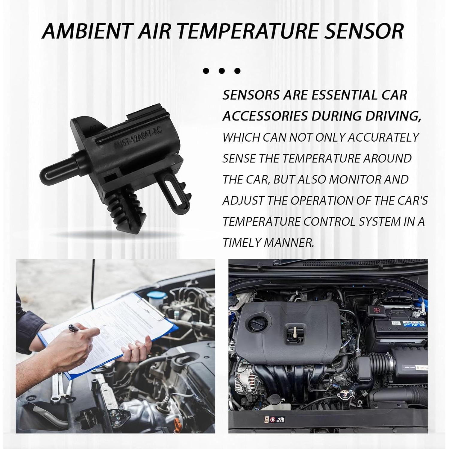 Sensor de Temperatura Ambiental MLAHUIER para Ford y Lincoln