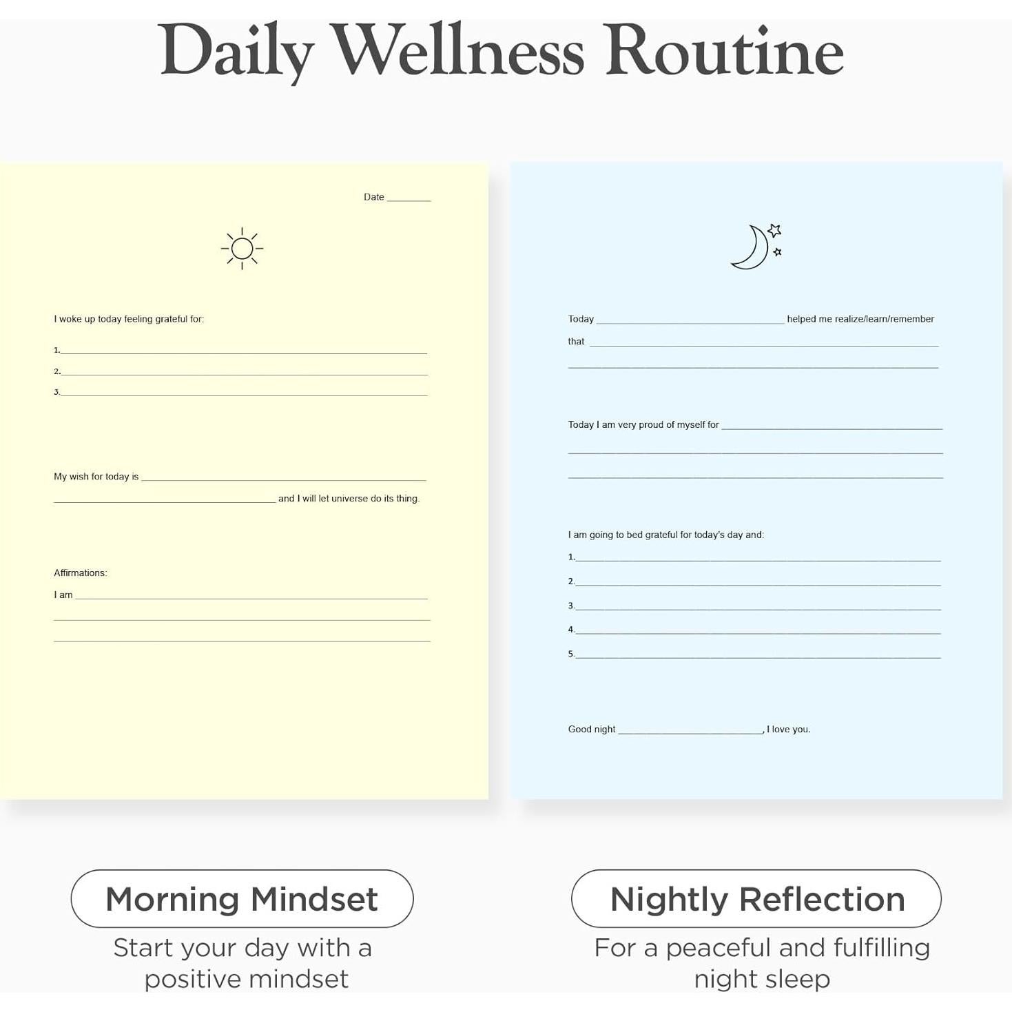 Diario de Gratitud Guiado Mi Nueva Realidad A5 Tapa Dura Lino