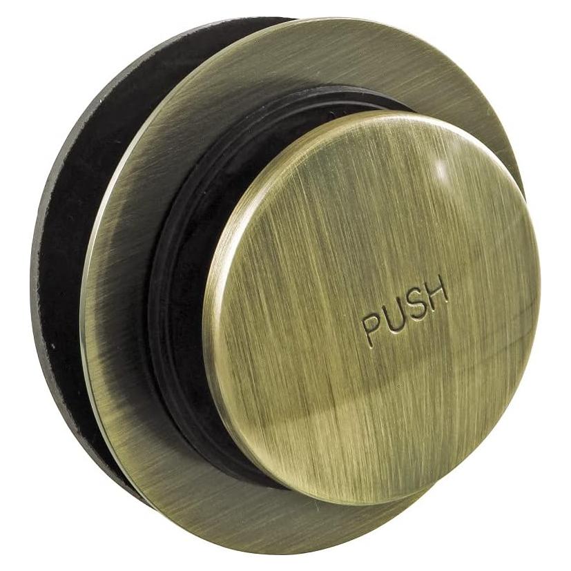 Desagüe de bañera Tip-Toe Kingston Brass DTT203 Latón Antiguo