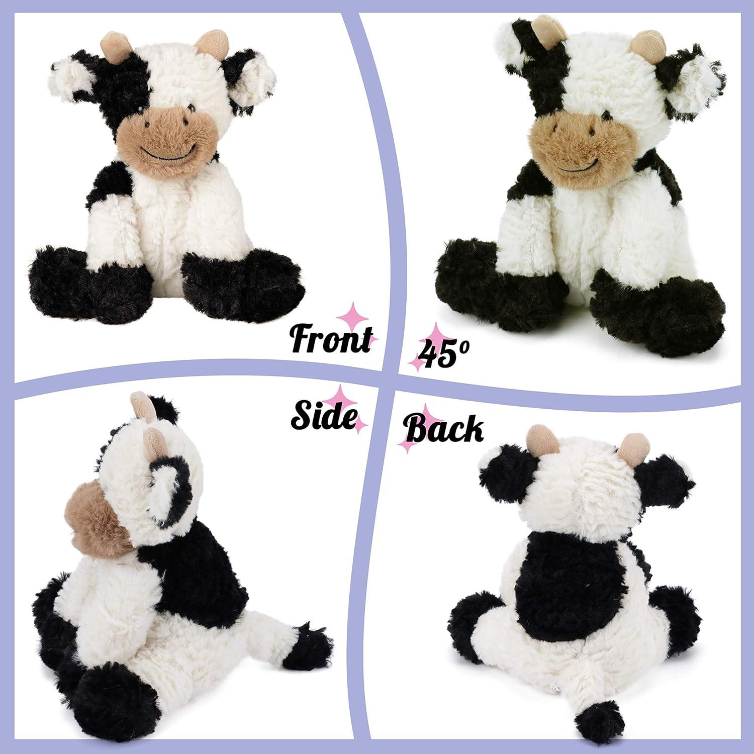 Vaca de Peluche Hopearl 23 cm Suave para Niños