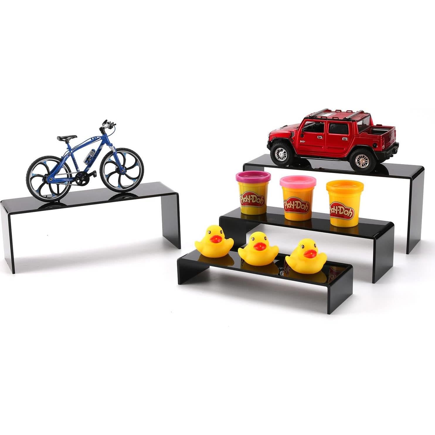 Soportes de Exhibición Acrílicos A+ DESIGN 4 Niveles Negro