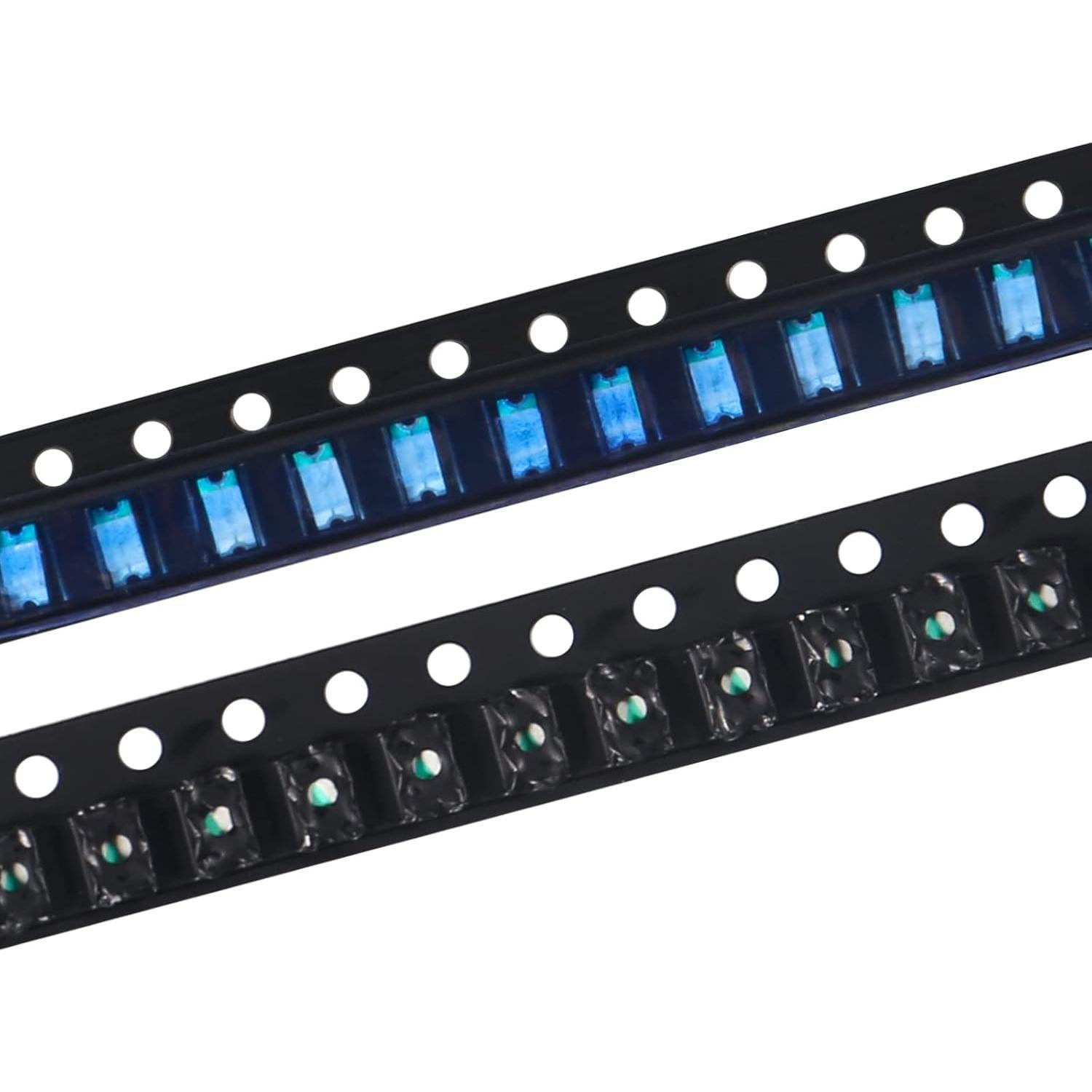 Kit de 200 Luces LED Diodo SMD 1206 Coliao 5 Colores