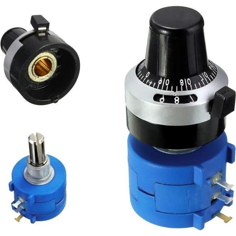 Potenciometro 1K Ohm 10 Giros 2W Onwon con Dial Rotativo