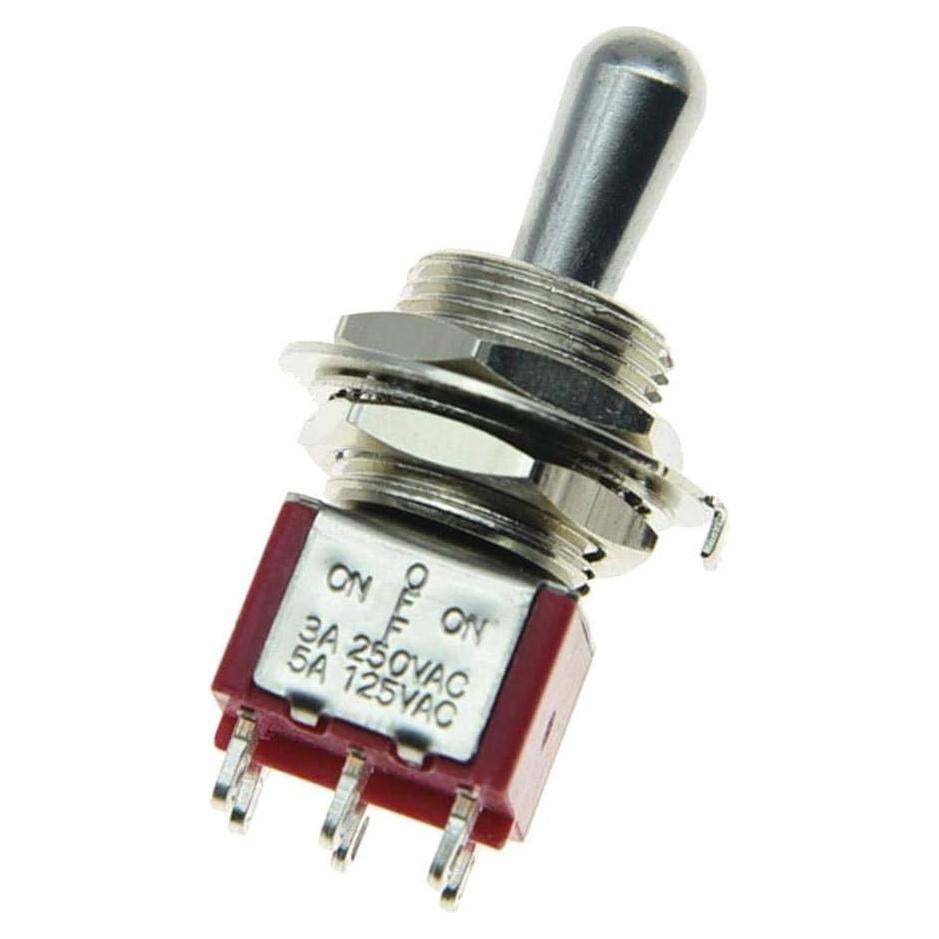 Interruptor de palanca DPDT 3 posiciones Kaish para guitarra