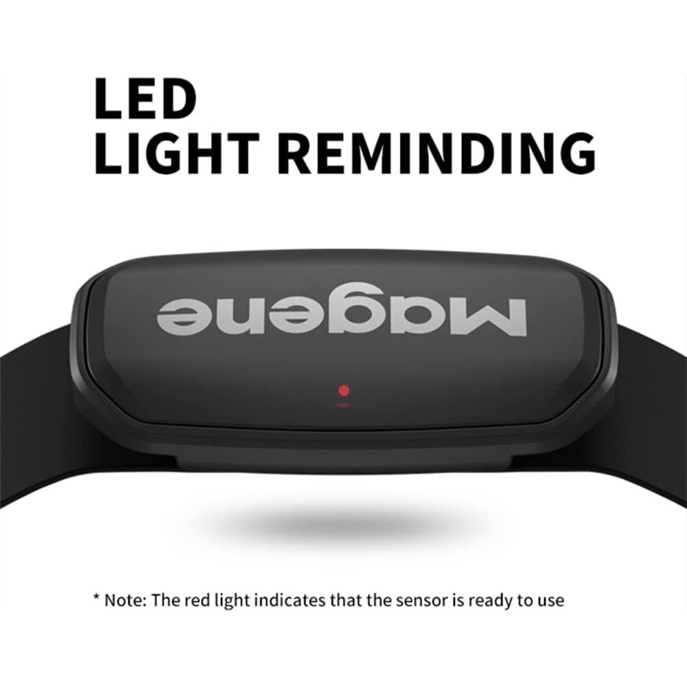 Monitor de Frecuencia Cardíaca Magene H303, ANT+/Bluetooth