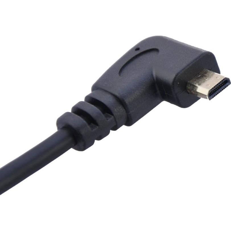 Cable Micro HDMI a HDMI Angulado Izquierda Seadream 0.50M
