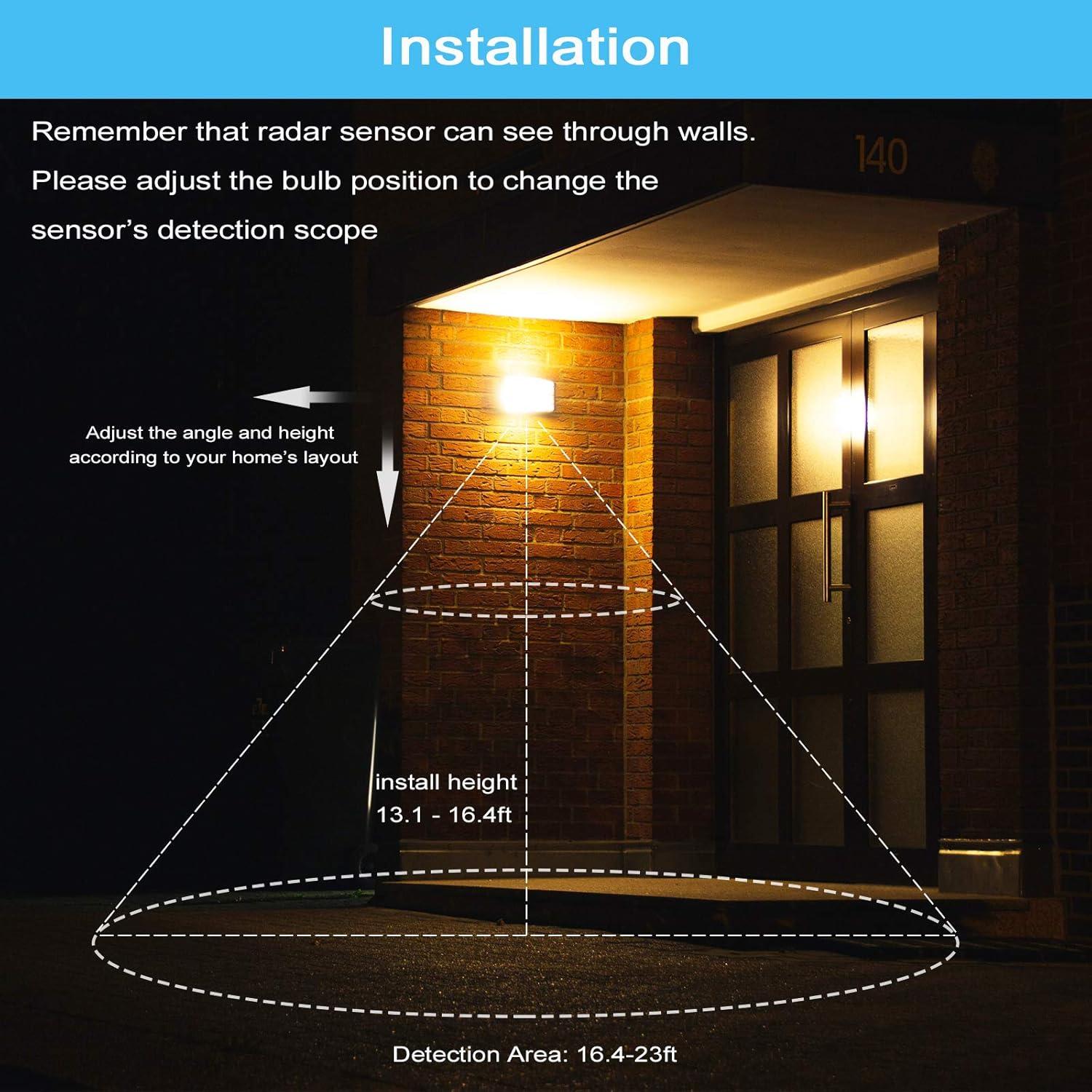 Bombillas LED con Sensor de Movimiento Greenic 15W 1500LM 3000K