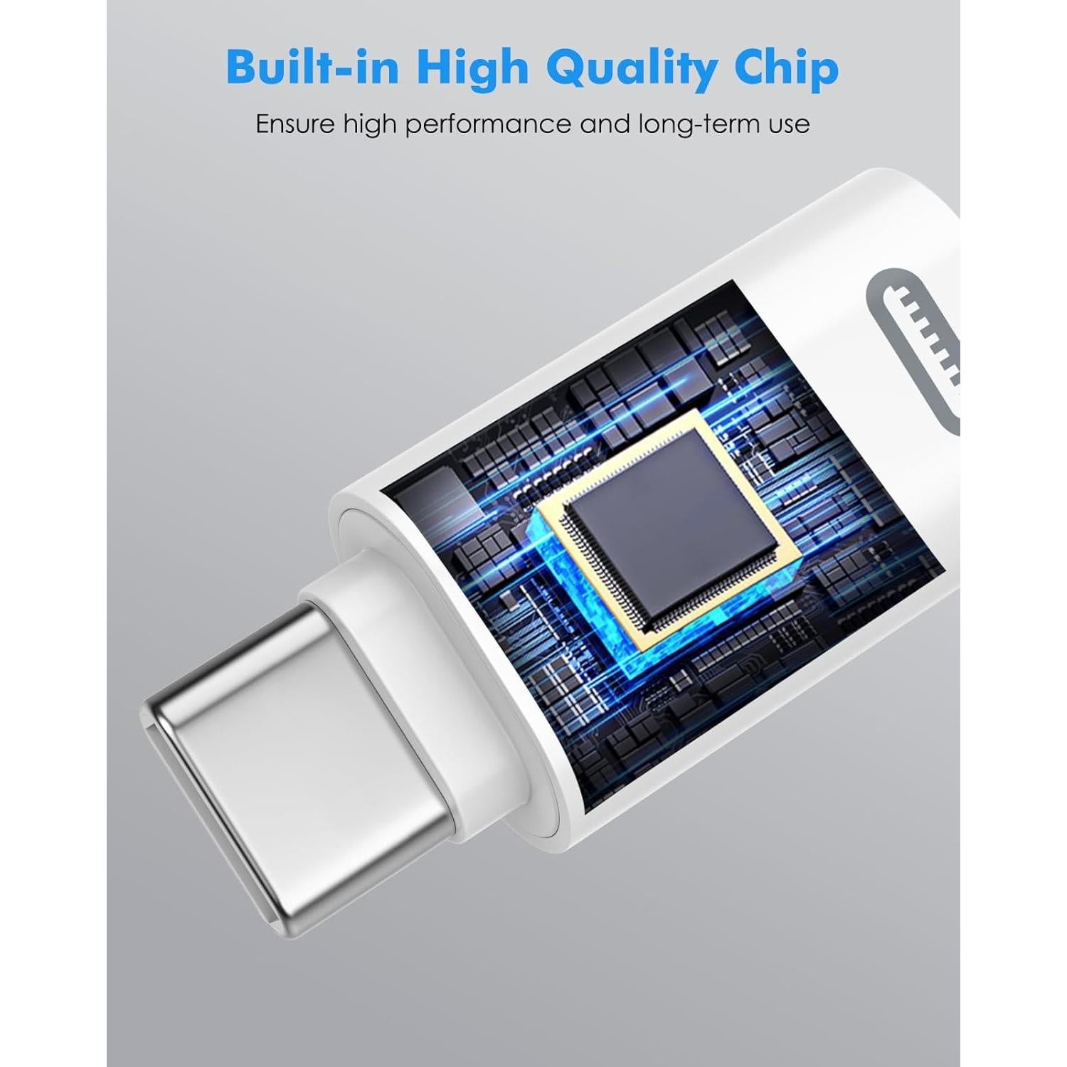 Adaptador MoKo Lightning a USB-C 2Pack Carga Rápida