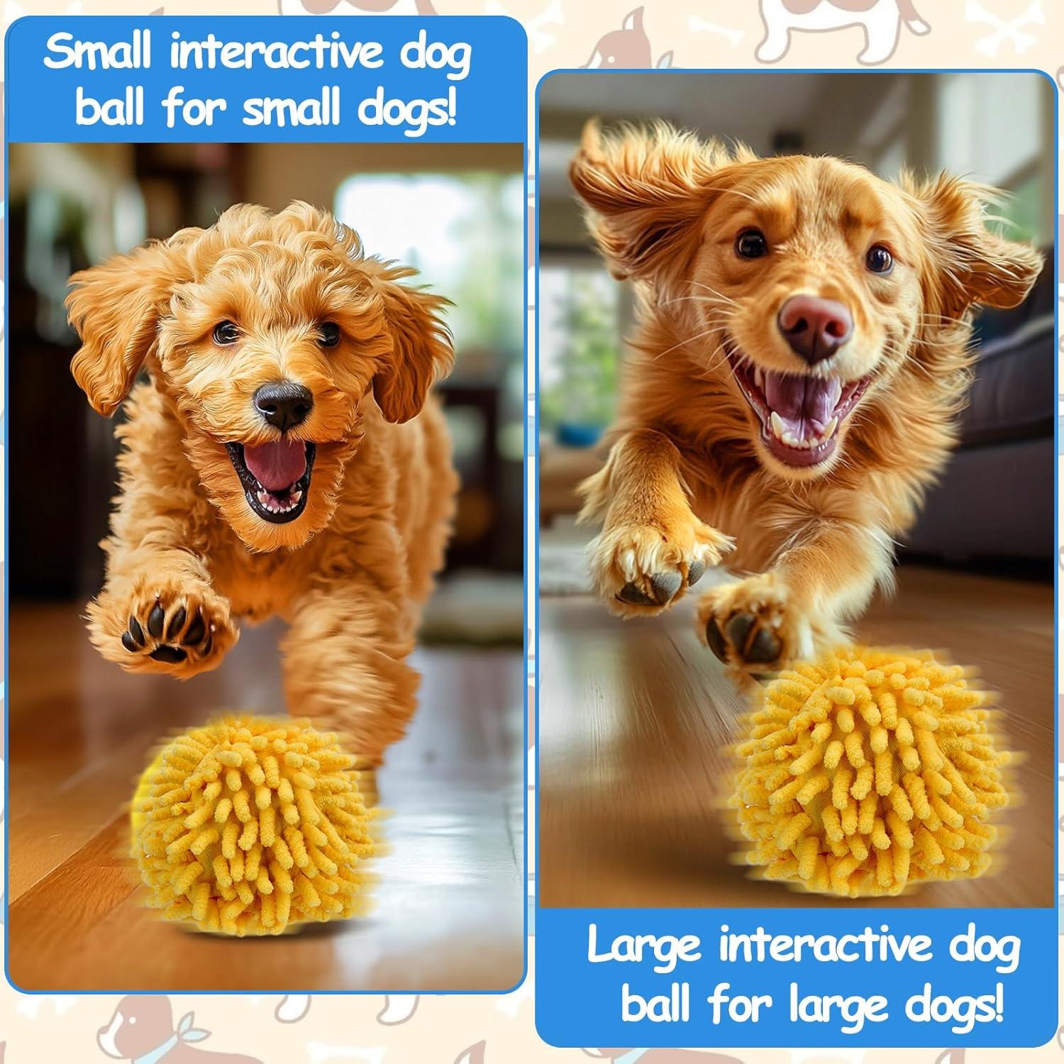 Pelota Interactiva para Perros Mity Rain con Carga Rápida