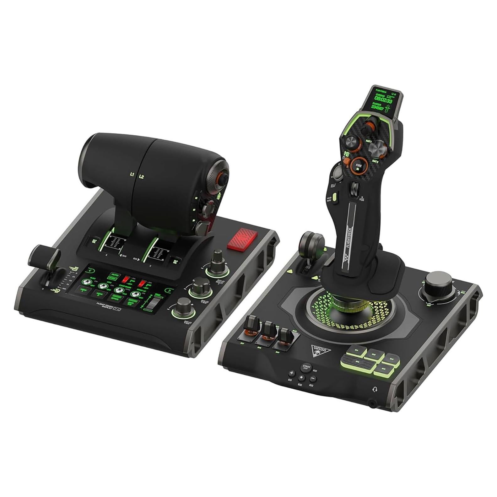 Joystick Turtle Beach VelocityOne HOTAS con Pantalla Táctil