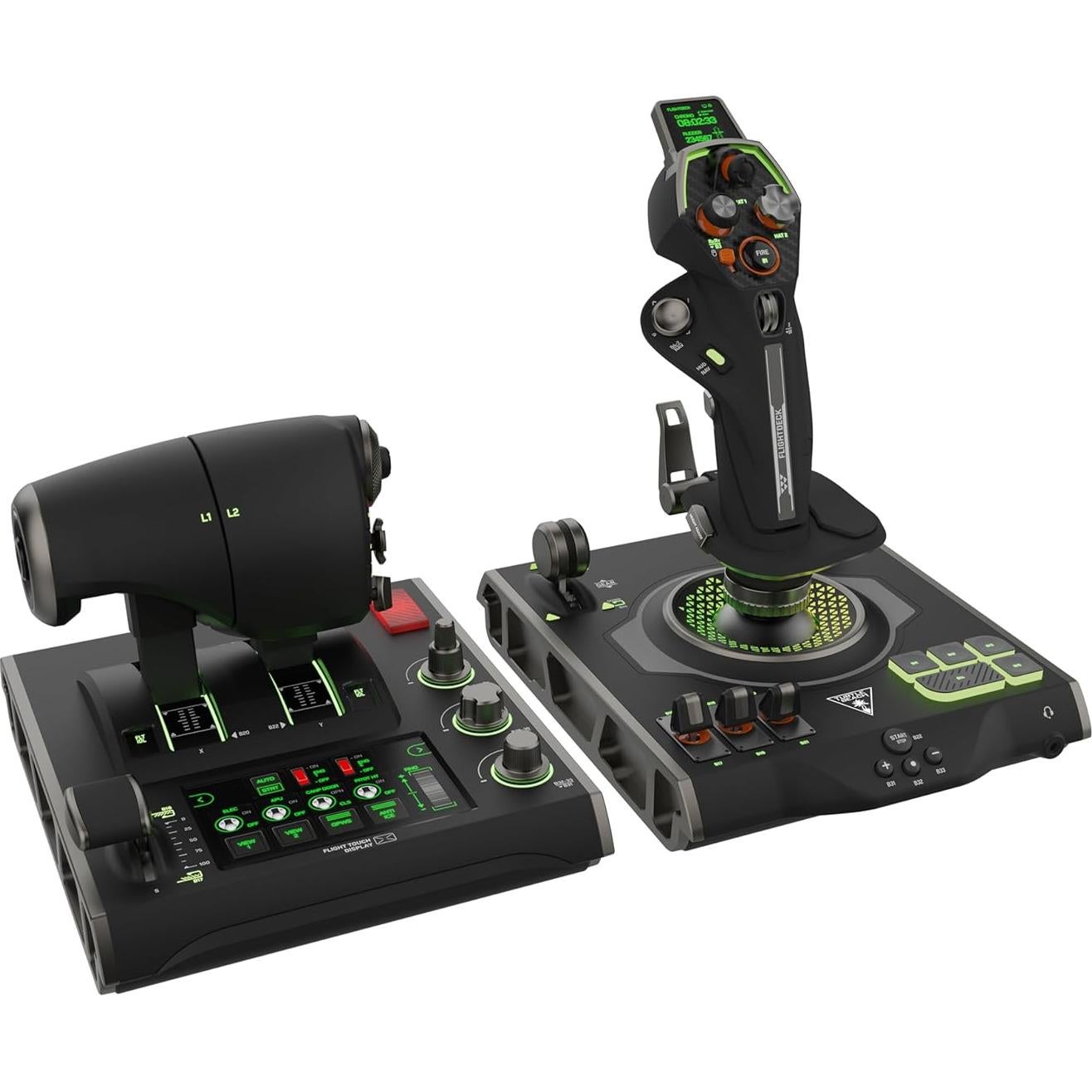 Joystick Turtle Beach VelocityOne HOTAS con Pantalla Táctil