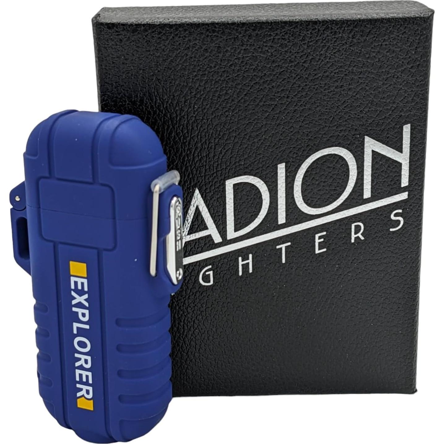 Encendedor Plasma Eléctrico Radion Doble Arco USB a Prueba de Agua