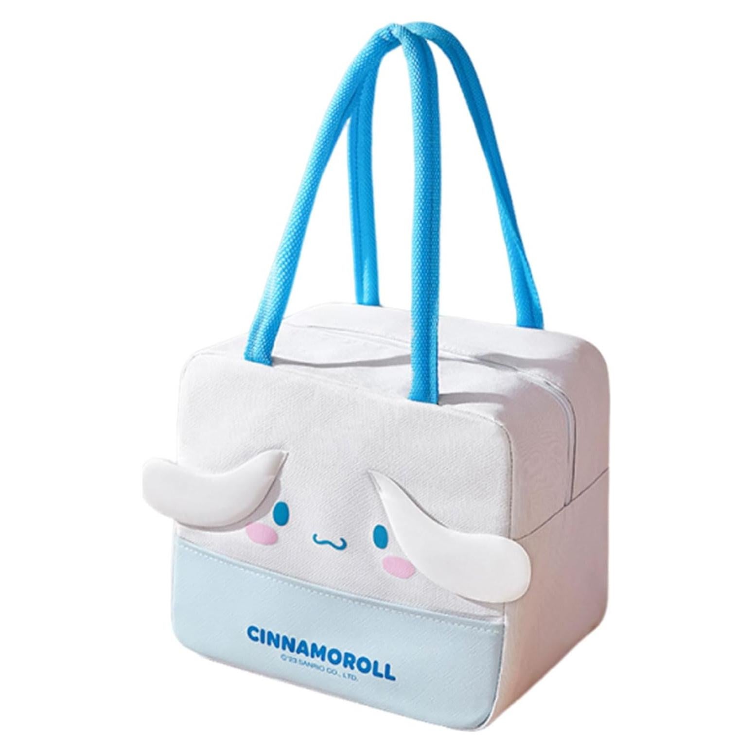 Bolsa de Almuerzo Zmioviq Azul-2, Reutilizable 7L, Caricaturas