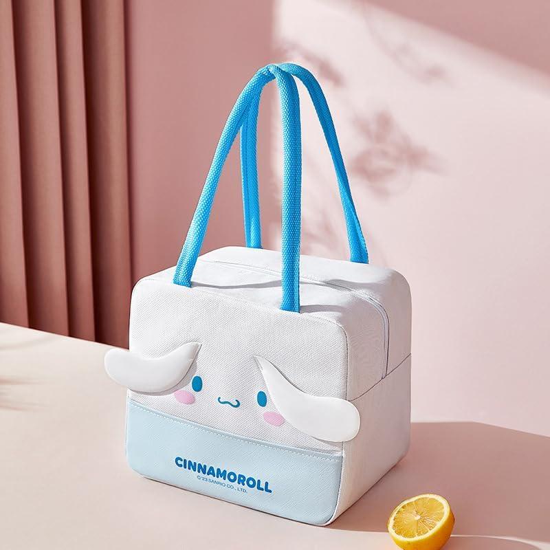 Bolsa de Almuerzo Zmioviq Azul-2, Reutilizable 7L, Caricaturas