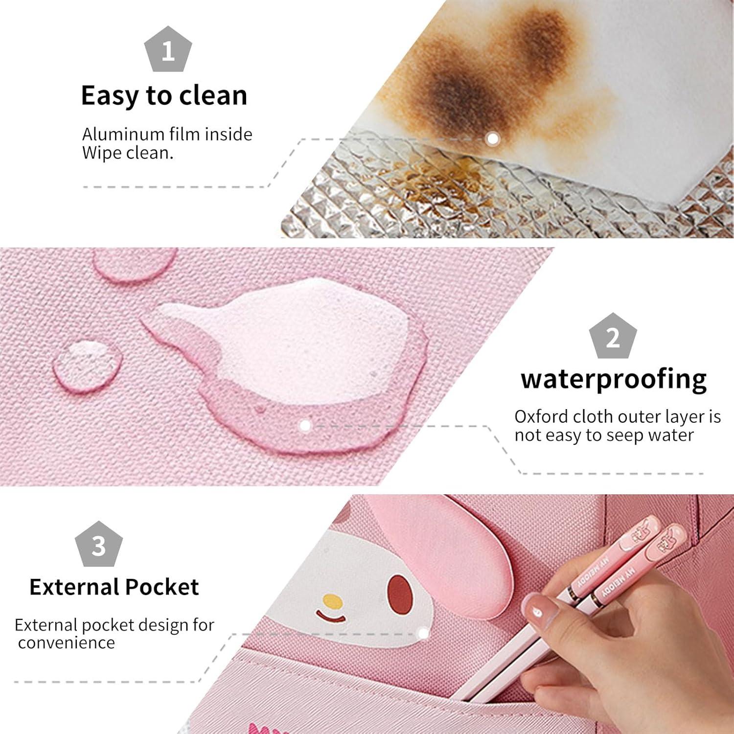 Bolsa de Almuerzo Zmioviq Azul-2, Reutilizable 7L, Caricaturas