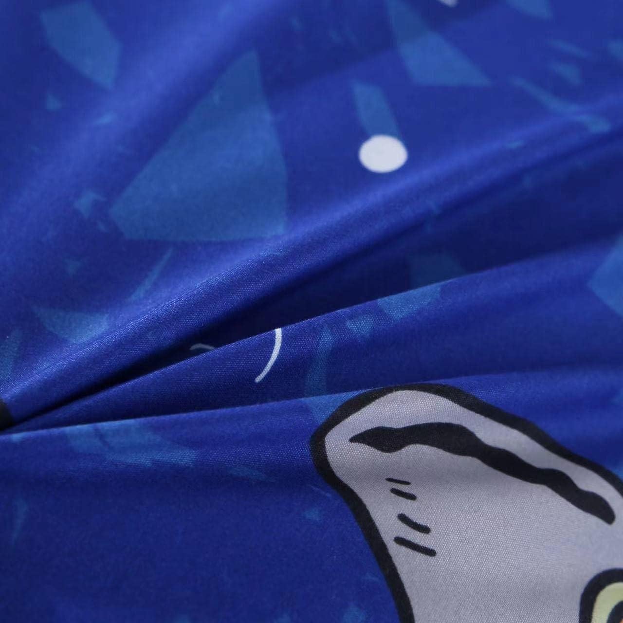 Conjunto de Edredón Twin SDIII Gamer Azul Microfibra 3 Piezas