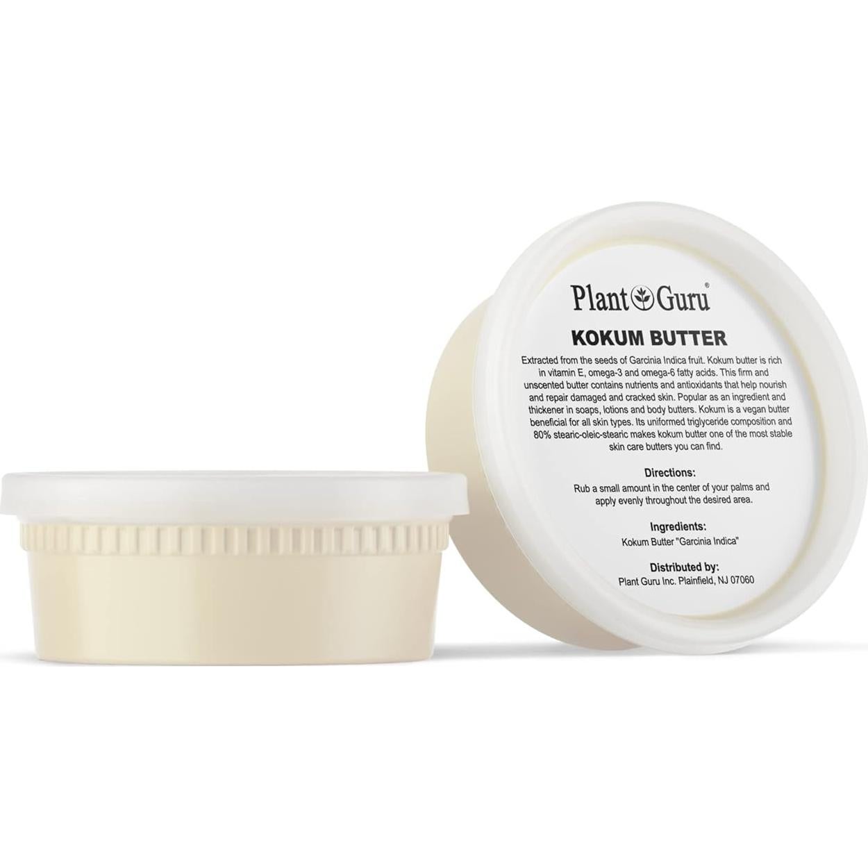 Manteca de Kokum 227 g Plant Guru - 100% Pura Natural para Piel y Cabello