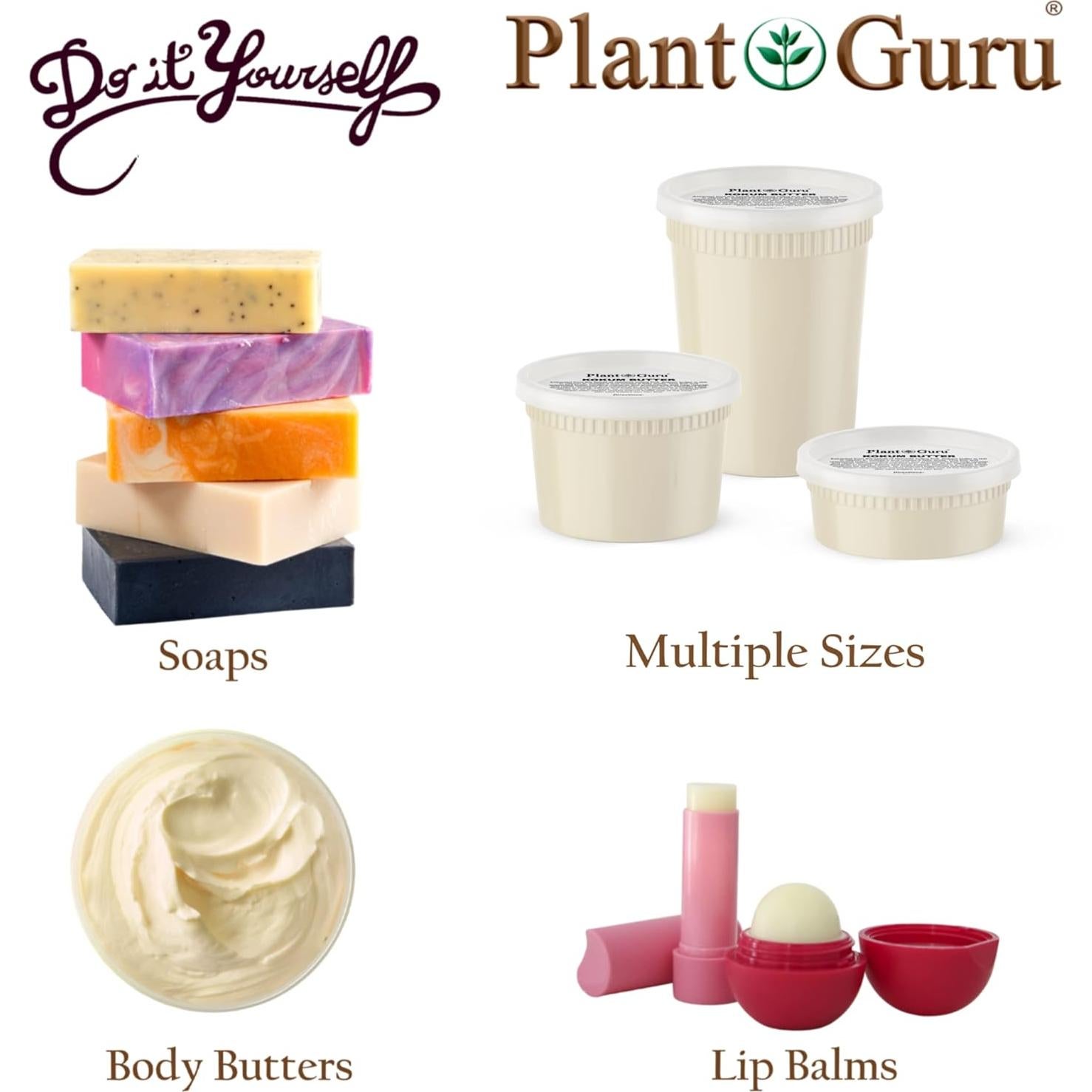 Manteca de Kokum 227 g Plant Guru - 100% Pura Natural para Piel y Cabello