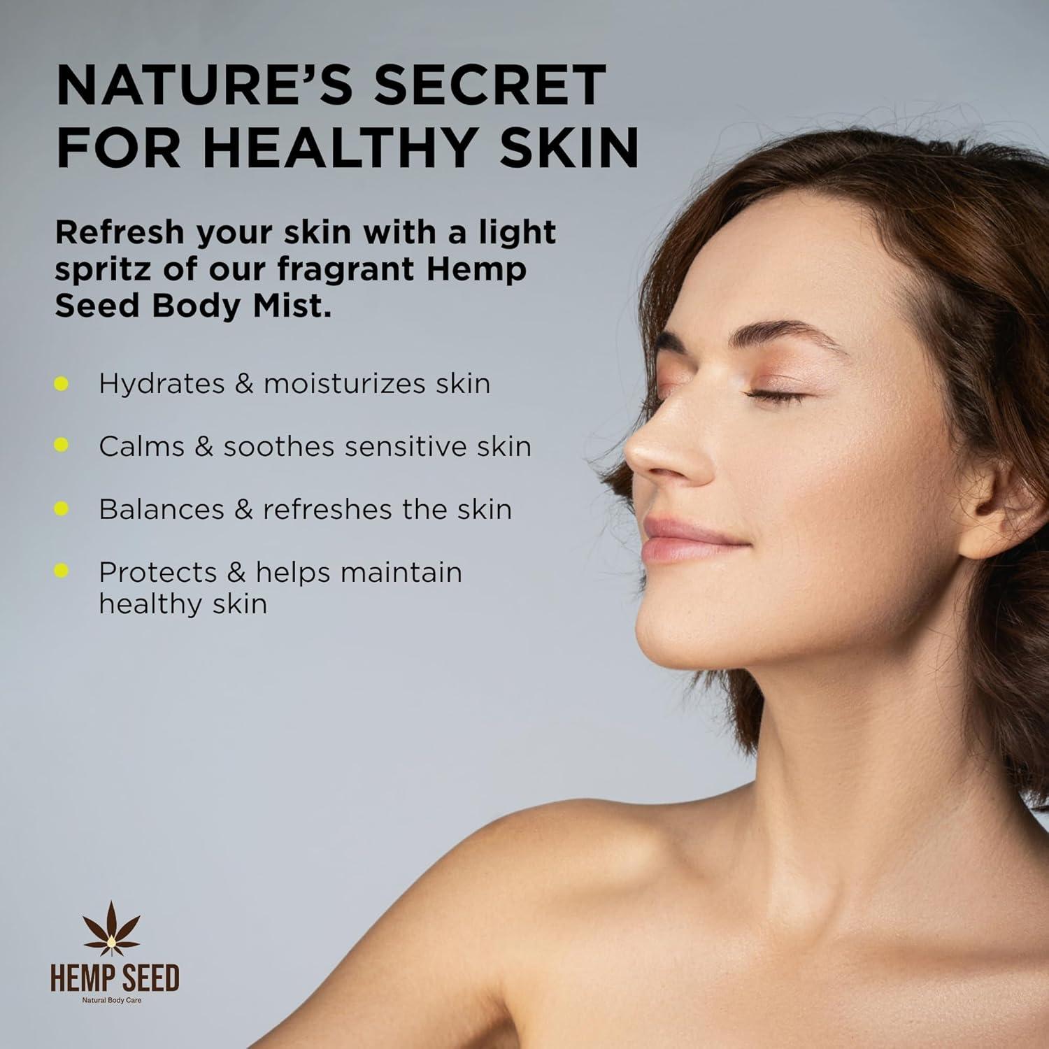 Bruma Corporal Vegana Earthly Body Semilla de Cáñamo 236 ml