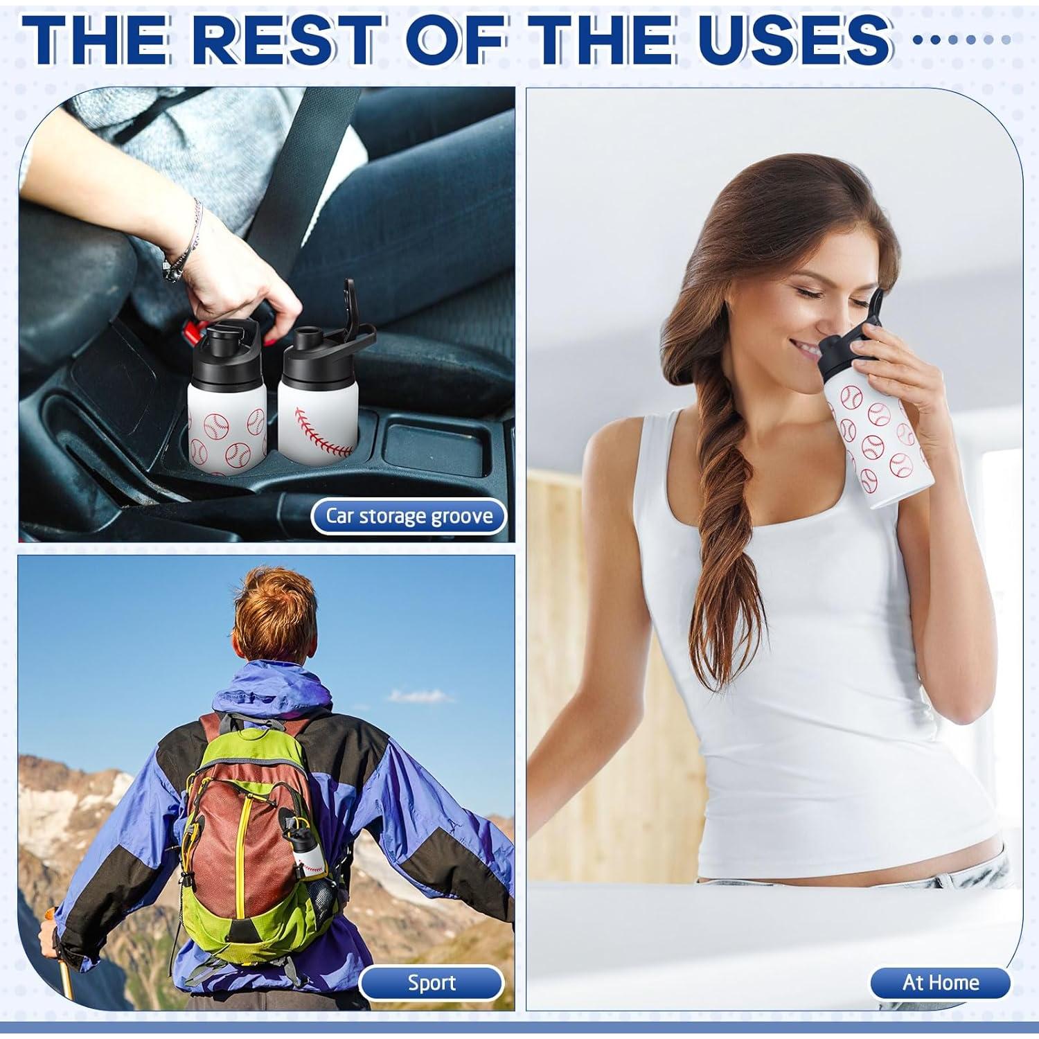 Botella Deportiva de Aluminio Skybooly 0.5L a Prueba de Fugas