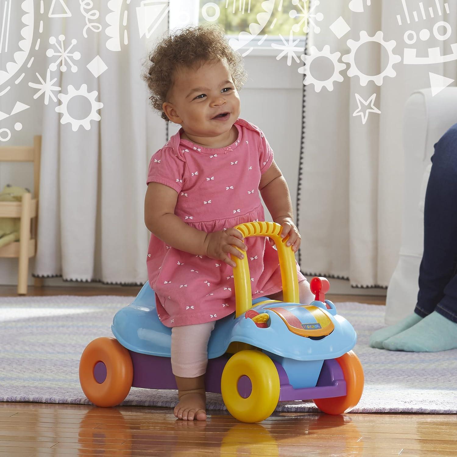 Juguete Andador y Montar Playskool Step Start 2-en-1 9+ Meses