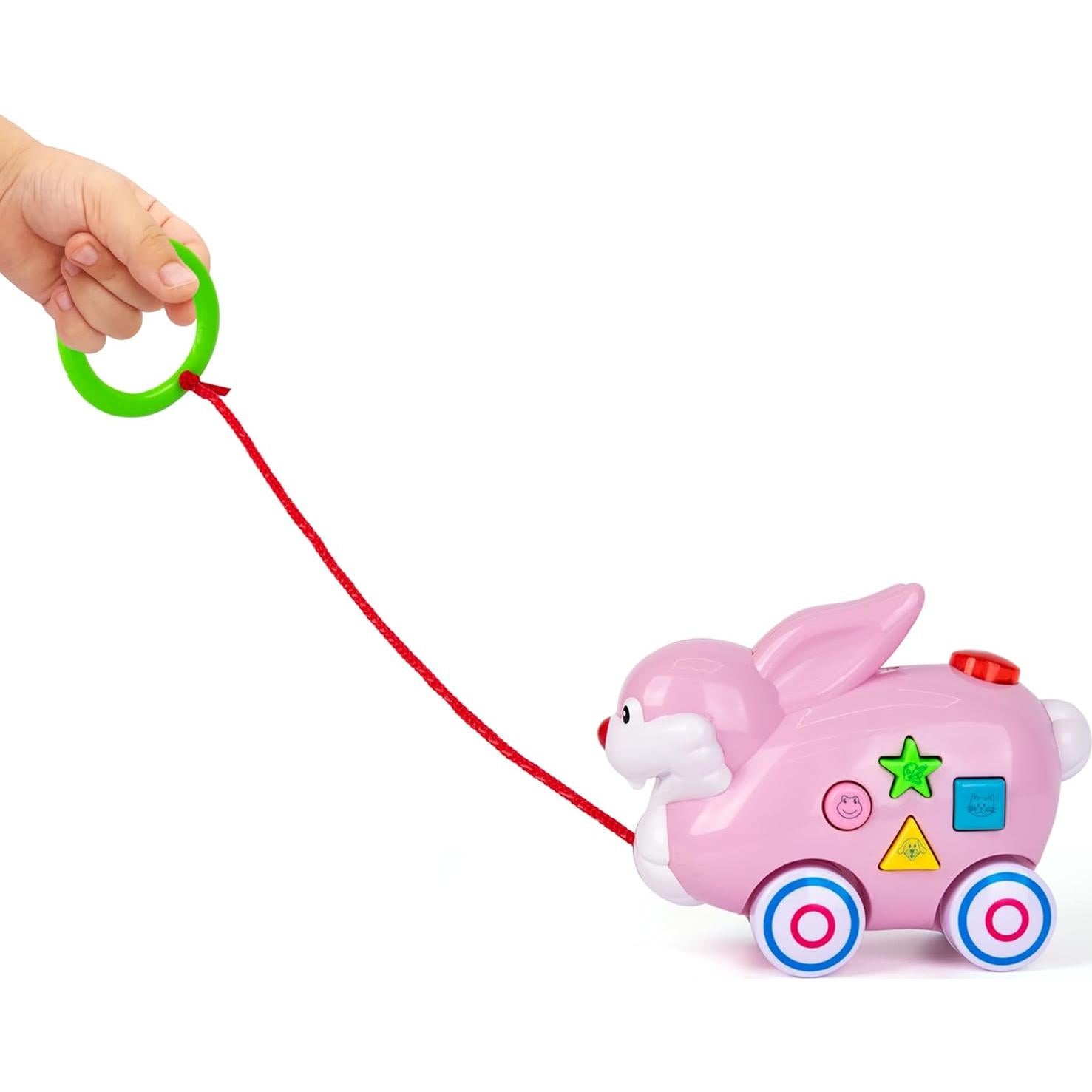 Juguete de Tirar Conejo ArtCreativity con Luces y Música