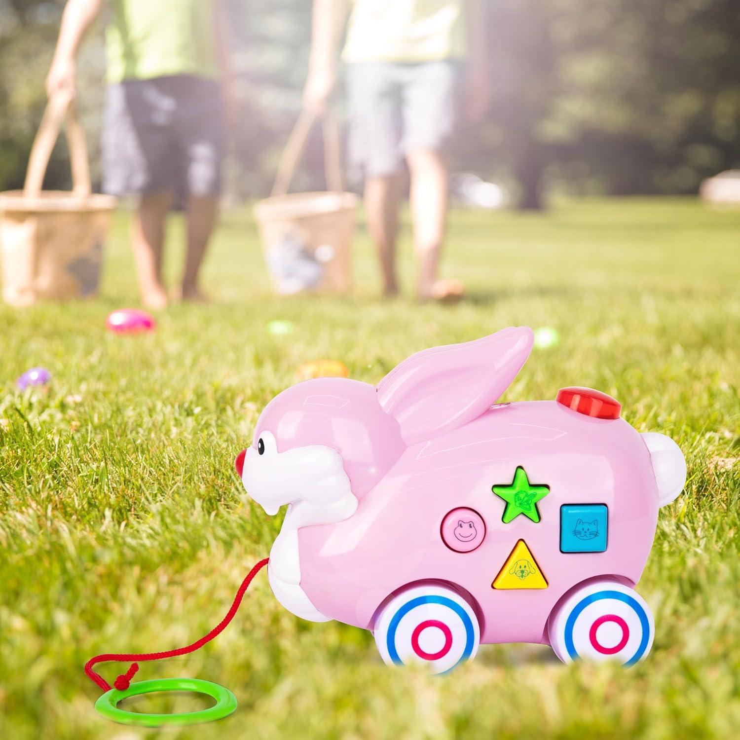 Juguete de Tirar Conejo ArtCreativity con Luces y Música