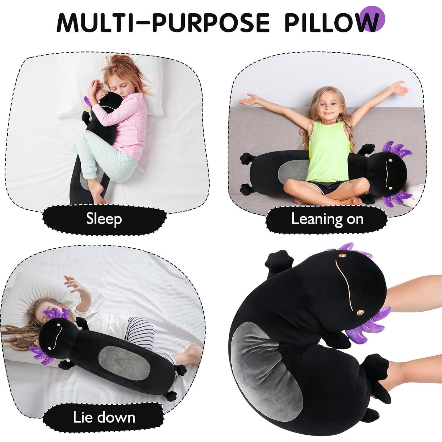 Peluche Axolotl Gigante 55cm Tianmihou Suave Kawaii