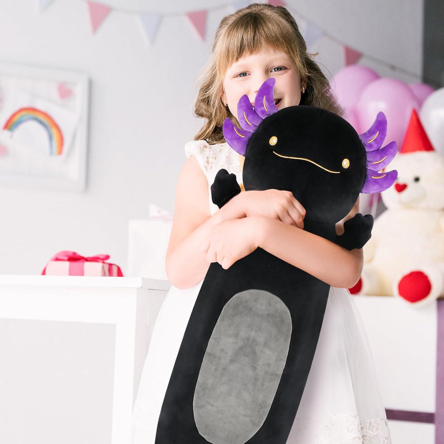 Peluche Axolotl Gigante 55cm Tianmihou Suave Kawaii