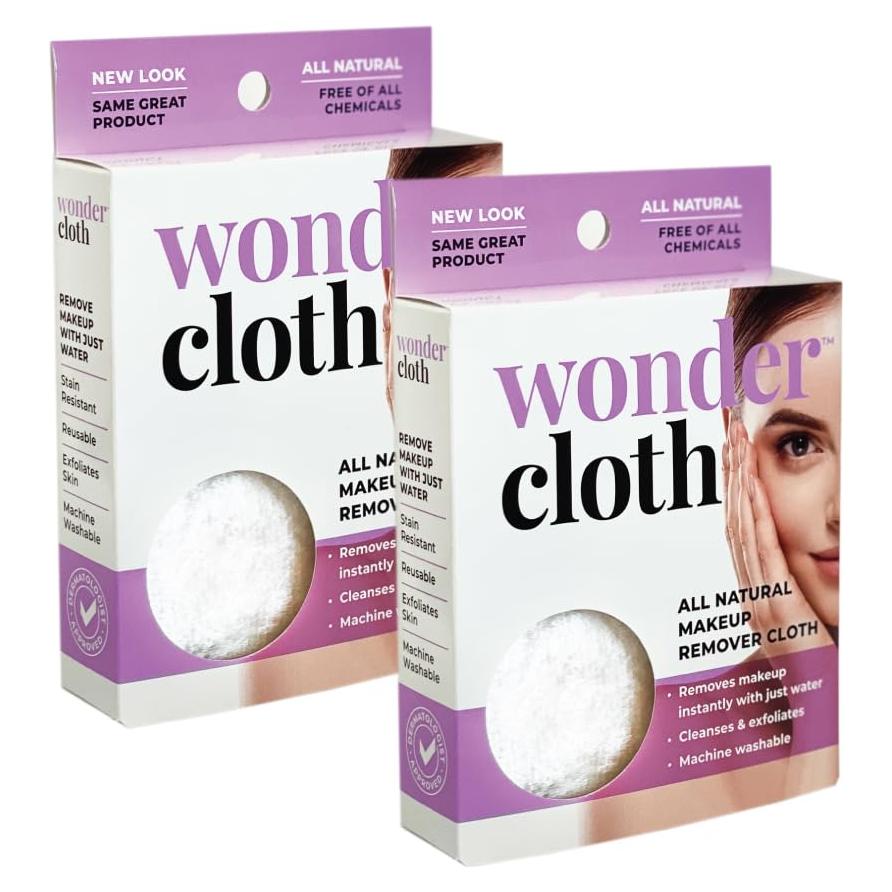 Paño Maravilloso Wonder - Paquete de 2, 100% Natural, Lavable