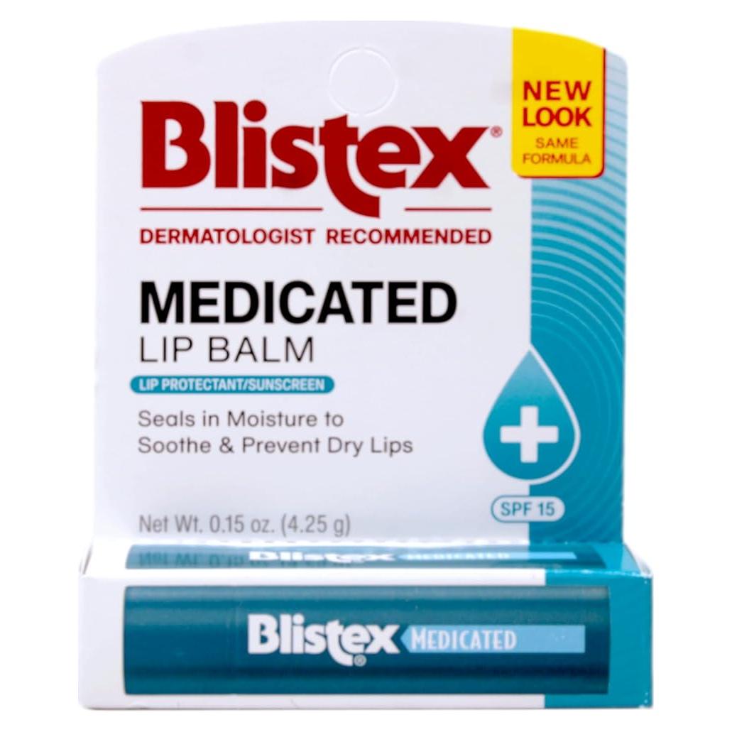 Bálsamo Labial Medicado Blistex 4.25g SPF 15 Hidratante