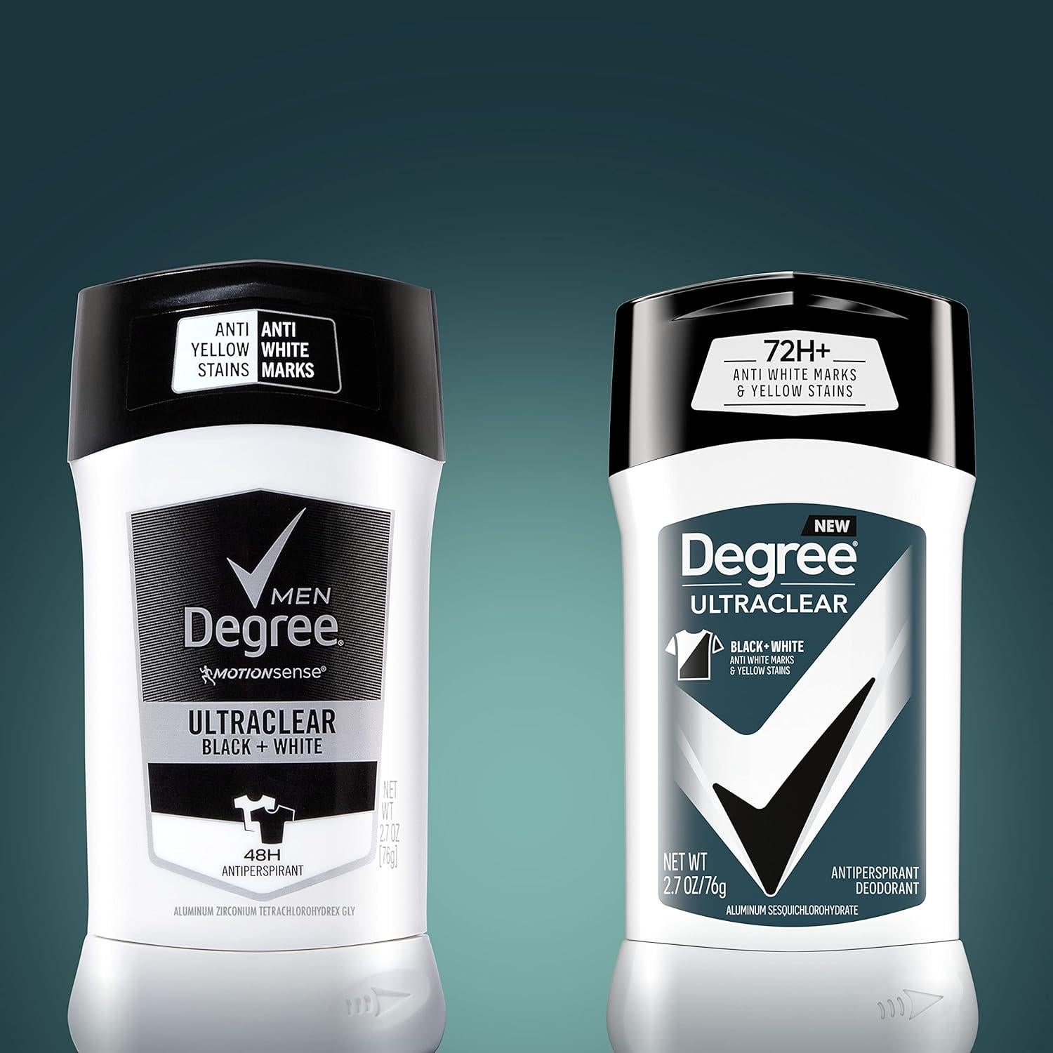 Degree Men UltraClear Antitranspirante 76.2 g x2 - Protección 72h