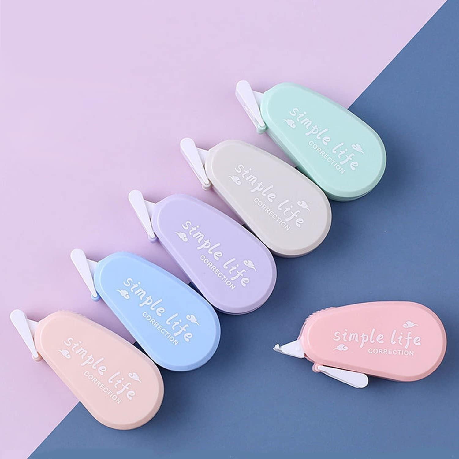 Paquete de 12 Cintas Correctoras GINCEVHY Multicolor 0.51 cm